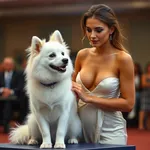 American Eskimo: Polar Elegance in Competition