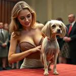 Powder-Puff: Canine Elegance in Competition
