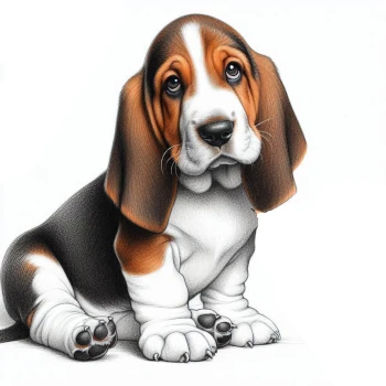 Le Chiot Basset Hound est connu pour son caractère doux et amical