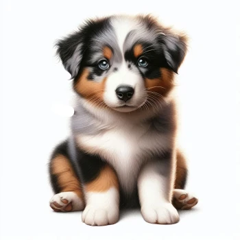 Australian shepherd puppy