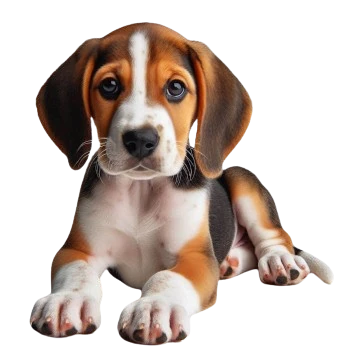 Le chiot Foxhound Américain est un chien sociable et amical, avec une forte indépendance