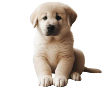 The American Kangal puppy is known for its protective character and its fun nature