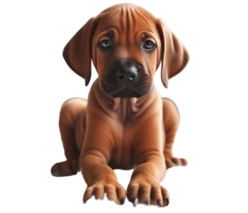 Le Chiot Rhodesian Ridgeback est un excellent chien de famille